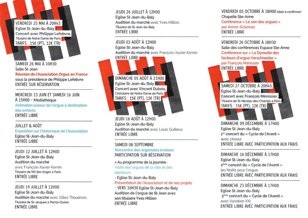 programme 2018